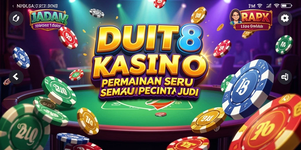 Tampilan gameplay yang menarik dari permainan Kasino DUIT8.