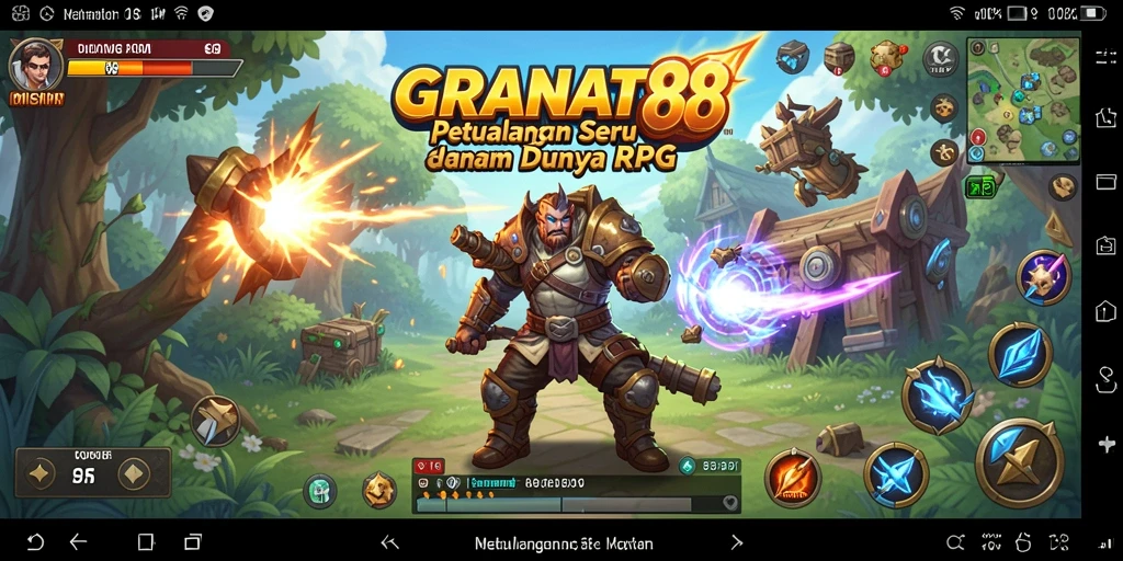 Tampilan gameplay yang dinamis dan seru dari GRANAT88.